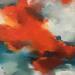 Gemälde Quand le ciel... von Dumontier Nathalie | Gemälde Abstrakt Minimalistisch Öl