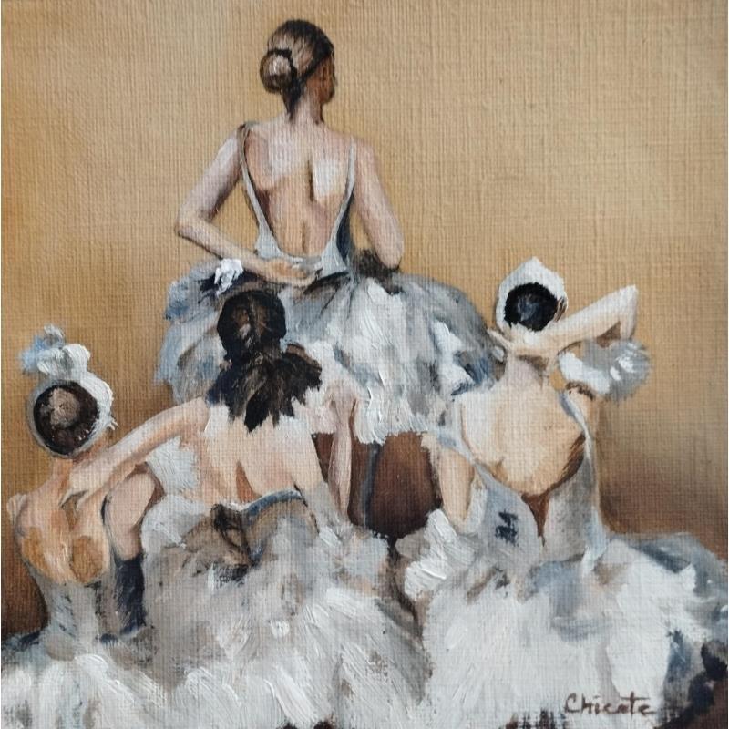 Painting Après  by Chicote Celine | Painting Figurative Life style Oil