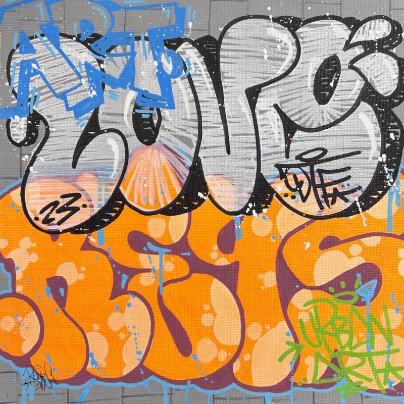 Painting Vandalism  by Reyes | Painting Graffiti