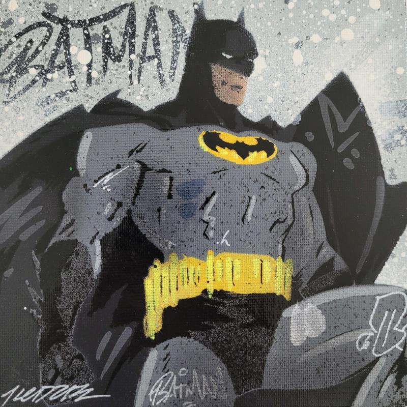 Painting Batman by Kedarone | Painting Pop-art Pop icons Graffiti Posca