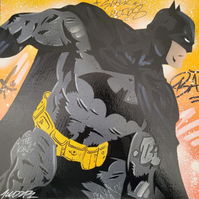 Painting batman  by Kedarone | Painting Pop-art Pop icons Graffiti Posca