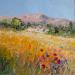 Painting Fleurs en Provence by Daniel | Painting Figurative Oil