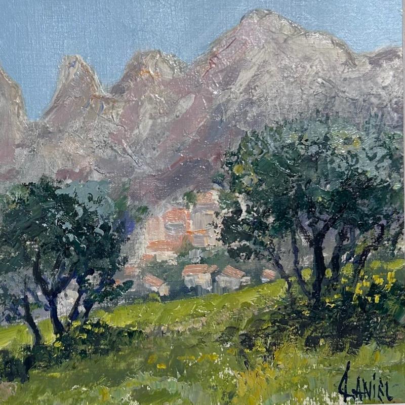 Painting Moustiers 1 by Daniel | Painting Figurative Oil