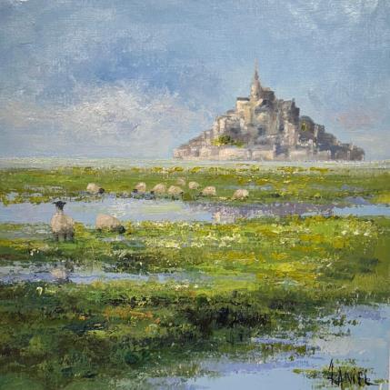 Painting Le Mont St Michel by Daniel | Painting Figurative Oil