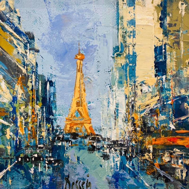 Painting Paris by Dessein Pierre | Painting Figurative Oil