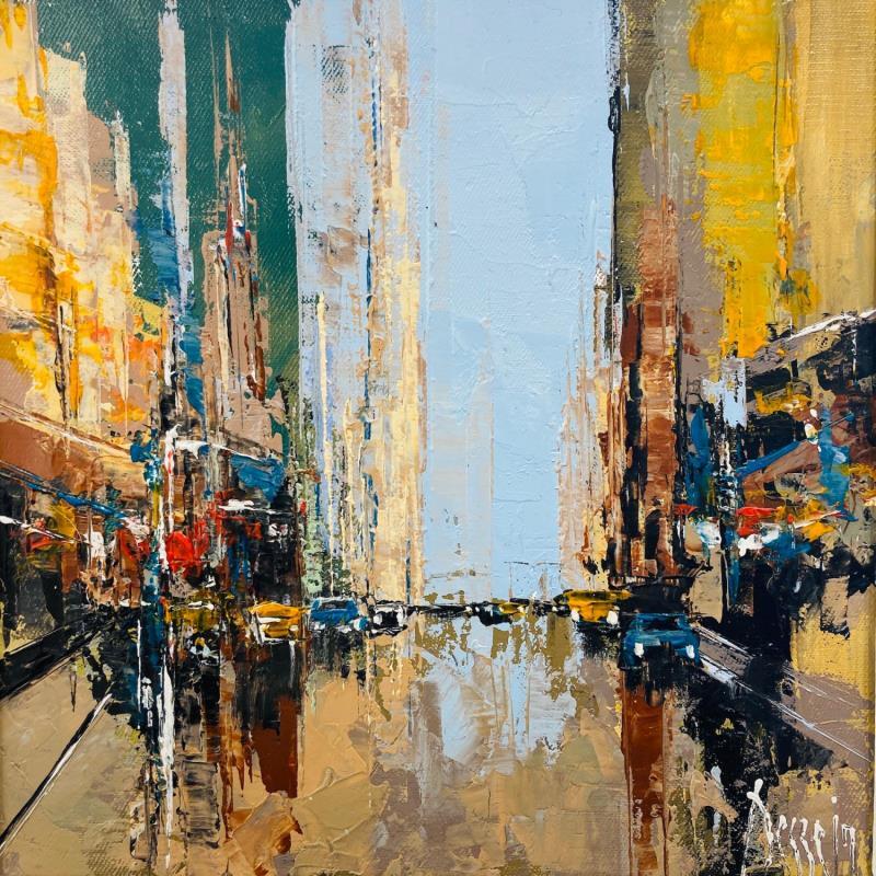 Painting Souvenirs de San Francisco by Dessein Pierre | Painting Abstract Oil