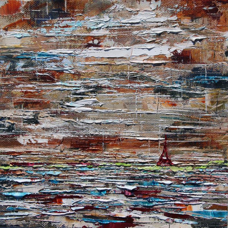 Gemälde PAris le jour von Reymond Pierre | Gemälde Figurativ Öl Landschaften, Marine, Pop-Ikonen, Urban
