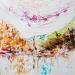 Painting Hallstatt by Reymond Pierre | Painting Figurative Landscapes Oil
