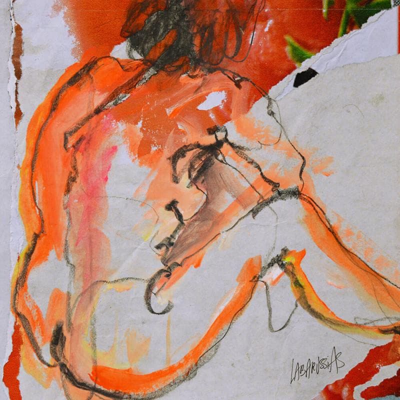 Painting Donna by Labarussias | Painting Figurative Nude