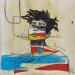 Painting Ravast by Paris Sketch Culture | Painting Pop-art Portrait Pop icons Minimalist Acrylic