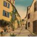 Painting Coeur de Village by Blandin Magali | Painting Figurative Landscapes Oil