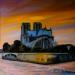 Peinture Notre Dame Pastel par Eugène Romain | Tableau Figuratif Paysages Urbain Huile