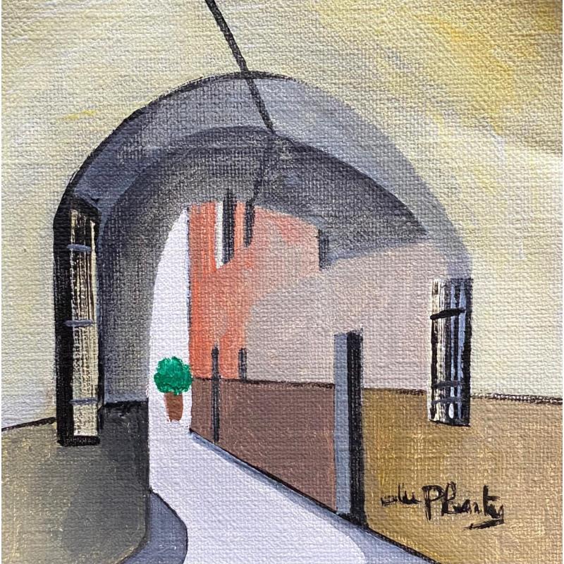 Painting Passage  by Du Planty Anne | Painting Figurative Urban Acrylic