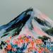 Gemälde Superbloom, Joyeuse von Ginestoux Claire | Gemälde Figurativ Landschaften Pastell