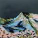 Gemälde Superbloom, Mirabel von Ginestoux Claire | Gemälde Figurativ Landschaften Pastell