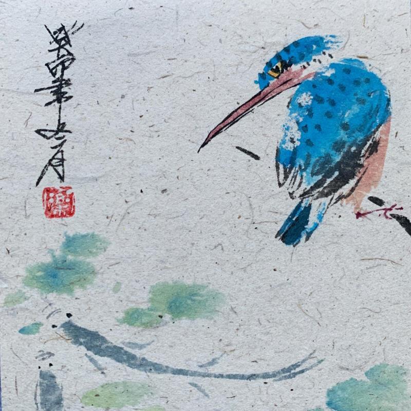 Peinture Aroused par Yu Huan Huan | Tableau Figuratif Scènes de vie Animaux Natures mortes Encre