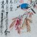 Gemälde Poem  von Yu Huan Huan | Gemälde Figurativ Tiere Tinte