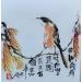 Gemälde Freedom von Yu Huan Huan | Gemälde Figurativ Tiere Tinte