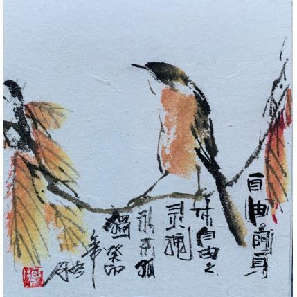Gemälde Freedom von Yu Huan Huan | Gemälde Figurativ Tinte Tiere