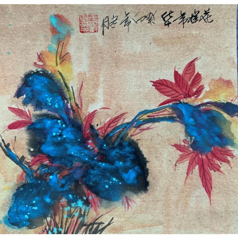 Gemälde Beautiful time von Yu Huan Huan | Gemälde Figurativ Stillleben Tinte