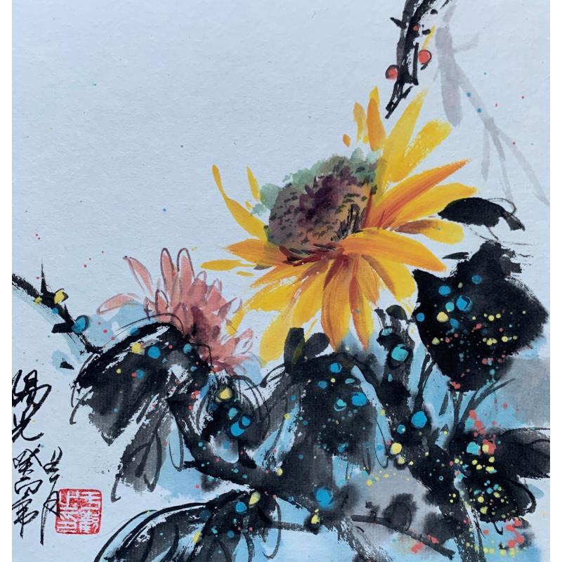 Gemälde Sunshine von Yu Huan Huan | Gemälde Figurativ Stillleben Tinte