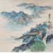 Painting Deep mountains life by Yu Huan Huan | Painting Figurative Landscapes Ink