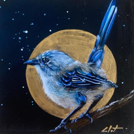 Painting Isis by CLOT | Painting Figurative Acrylic, Cardboard Animals