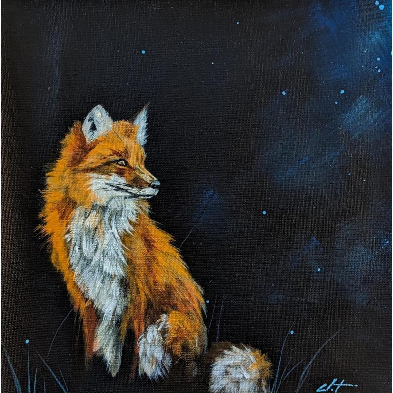 Painting Eluney by CLOT | Painting Figurative Acrylic Animals