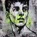 Peinture Enjoy the ride par Graffmatt | Tableau Street Art Graffiti Portraits