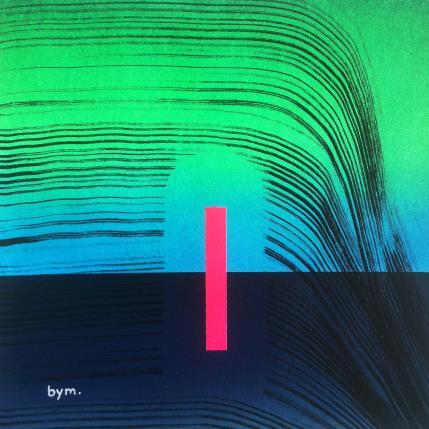 Painting Marinette by BYM | Painting Abstract Acrylic, Ink Minimalist, Pop icons