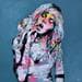 Peinture Cool girl par Graffmatt | Tableau Street Art Portraits Graffiti Acrylique