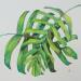 Peinture Sous un palmier par Kuprina Carle Maria | Tableau Figuratif Nature Aquarelle