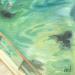 Peinture Terrasse sur mer par Laplane Marion | Tableau Figuratif Urbain Marine Huile