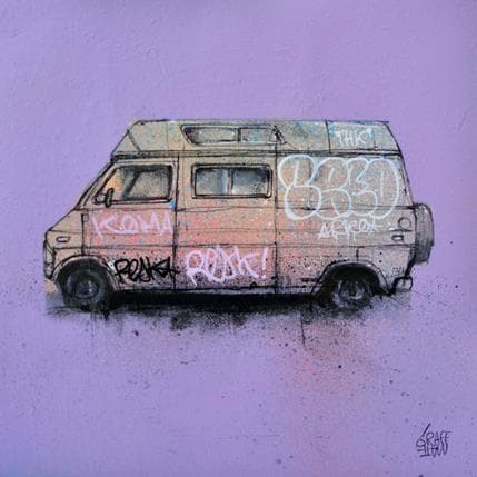 Peinture Tag me par Graffmatt | Tableau Street Art Graffiti
