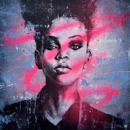 Peinture Fix you par Graffmatt | Tableau Street Art Graffiti Portraits