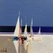 Painting Margo by Chevalier Lionel | Painting Figurative Landscapes Marine Minimalist Acrylic