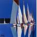 Painting Diom by Chevalier Lionel | Painting Figurative Landscapes Marine Minimalist Acrylic