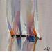 Painting Soya by Chevalier Lionel | Painting Figurative Marine Minimalist Acrylic