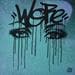 Painting Street eyes by Graffmatt | Painting Street art Graffiti Portrait