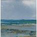 Painting La mer est calme by Dessein Pierre | Painting Figurative Landscapes Marine Oil