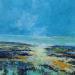 Gemälde Crépuscule sur la manche von Dessein Pierre | Gemälde Figurativ Landschaften Marine Öl