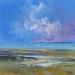 Painting Avant l'orage by Dessein Pierre | Painting Figurative Landscapes Marine Oil