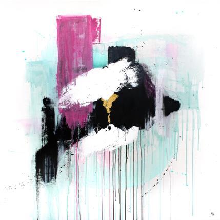 Peinture Rebirth par Maï Bouvier | Tableau Abstrait Acrylique minimaliste
