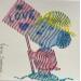 Gemälde Je revendique l'amour - Snoopy von Schroeder Virginie | Gemälde Pop-Art Pop-Ikonen Acryl