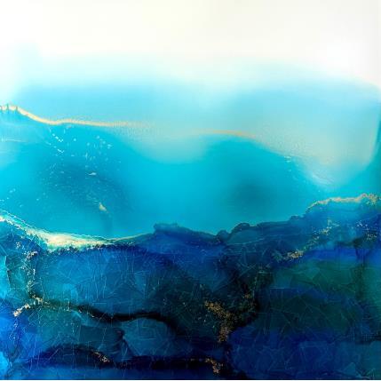 Painting Poésie marine 1320 by Depaire Silvia | Painting Abstract