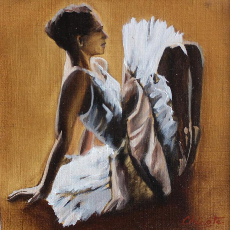 Gemälde Etirement von Chicote Celine | Gemälde Figurativ Porträt Öl
