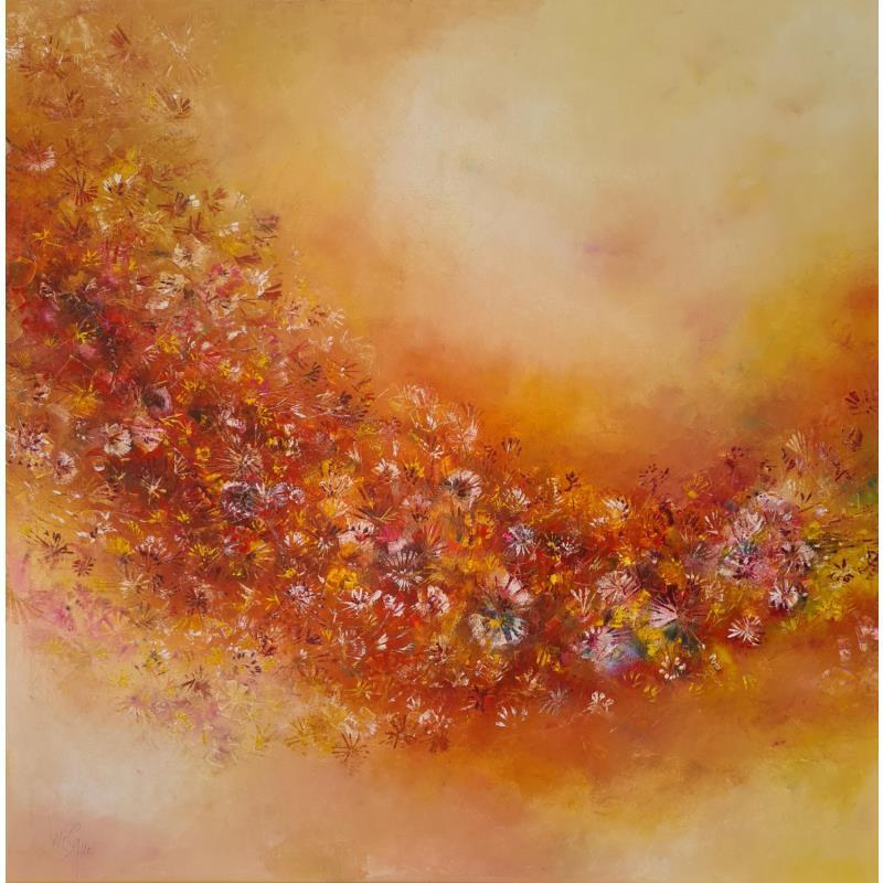 Peinture Pollen par Levesque Emmanuelle | Tableau Figuratif Huile