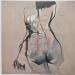 Painting Tout un programme  by Chaperon Martine | Painting Figurative Nude Acrylic