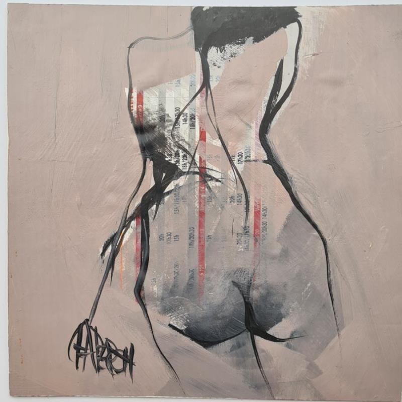 Painting Tout un programme  by Chaperon Martine | Painting Figurative Acrylic Nude, Pop icons