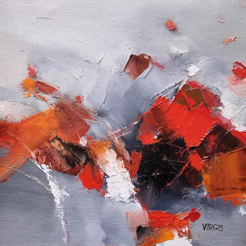 Painting Rebellious thoughts by Virgis | Painting Abstract Oil Minimalist